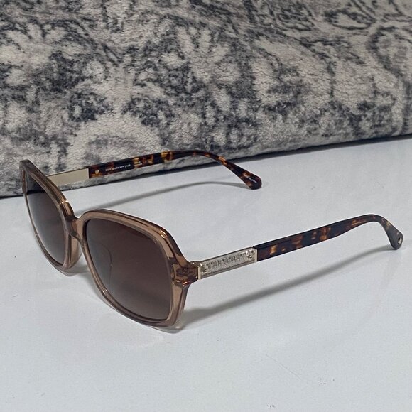 NEW Kate Spade YVETTE Boho Sunglasses in Brown - Picture 3 of 6